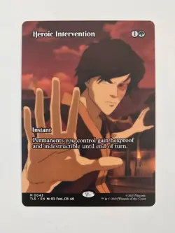 Heroic Intervention (Borderless) Avatar TLE - Magic the Gathering - NM - Image 1