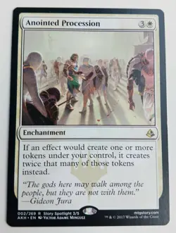 MTG Magic the Gathering Anointed Procession 2/269 Amonkhet LP The List Relist - Image 1