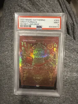 Great Furnace Secret Lair Drop Foil Psa 9mint - Image 1