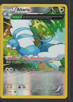 Pokemon TCG Altaria (74 Delta) Rare Reverse Holo XY - Roaring Skies 74/108 - Image 1
