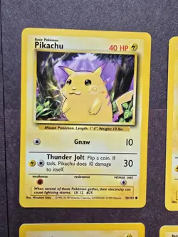 Pokemon TCG Vintage Pikachu Lot Bast 1/2 Jungle, Expedition Etc. NM - Image 2