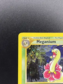 Pokemon Meganium 11/111 Neo Genesis Holo Rare 2000 MP - Image 3