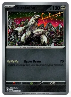 2025 Pokemon - Phantasmal Flames - Reverse Holo Duraludon #74 - Image 1