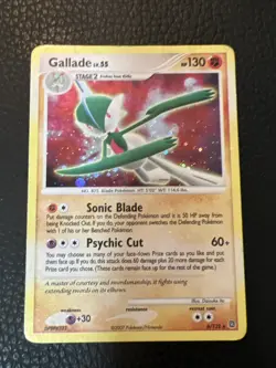 Pokemon TCG Gallade Secret Wonders 6/132 Holo Rare Vintage 2007 Lightly Played * - Image 1
