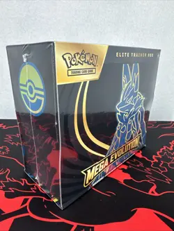 Pokemon TCG:Pokemon Center Mega Evolution Lucario Elite Trainer Box ETB - SEALED - Image 1