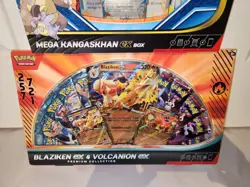 Pokemon TCG LOT NEW SEALED Blaziken EX Volcanion + Mega Kangaskhan EX Box - Image 2