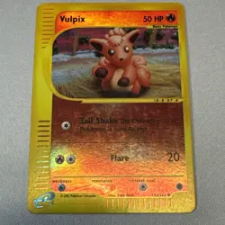 Vulpix Expedition Base Set 136/165 Pokemon TCG Reverse Holo LP - Image 2
