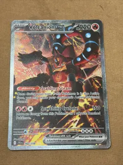 Pokemon Volcanion ex Special Illustration Rare Journey Together 182/159 - Image 1