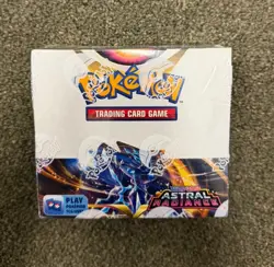 Pokemon Astral Radiance Sword & Shield Booster Box 36 Packs Factory Sealed 820650860232 - Image 2