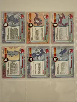 Pokemon Topps TCG: (6) Assorted Non Chrome - Series 3 - Image 2