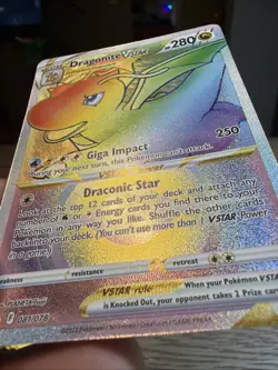 Dragonite VSTAR (Secret) 081/078 Pokemon GO Holo - Image 2