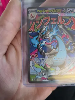 Mega Charizard X EX 023 Black Star Promo Full Art - Pokemon Phantasmal Flames - Image 4