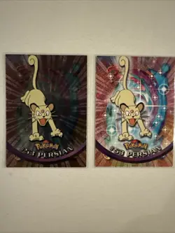 Pokemon Topps TCG: Persian #53 Base Chrome - Series 2 - Image 1