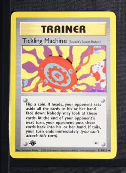 PSA 9 MINT 2000 Pokemon Gym Heroes #119 Tickling Machine 1st Edition !!! - Image 3