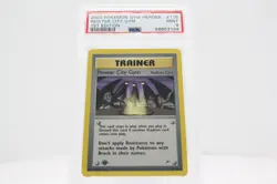 PSA 9 MINT 2000 Pokemon Gym Heroes #115 Pewter City Gym 1st Edition !!! - Image 1