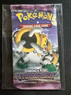 Pokemon Stormfront 2008 Sealed Booster Pack - Image 1