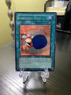 Graceful Dice | Yugioh! | EDS-002 | Prismatic Secret Rare | Holo | NM-M - Image 2