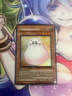 MARSHMALLON SECRET RARE FRENCH PP01-EN003 FR003 MODERATE PLAY YUGIOH - Image 1