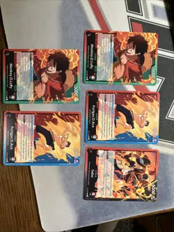 One Piece TCG OP13/12 Lot - Rare/SR/Don/Illustration Red Cards - Gold/Holo - x64 - Image 1