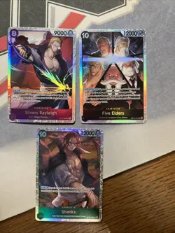 One Piece TCG OP13/12 Lot - Rare/SR/Don/Illustration Red Cards - Gold/Holo - x64 - Image 5