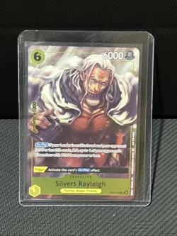 Silvers Rayleigh OP14-108 The Azure Sea's Seven ENGLISH OP14 One Piece FULL ART - Image 1