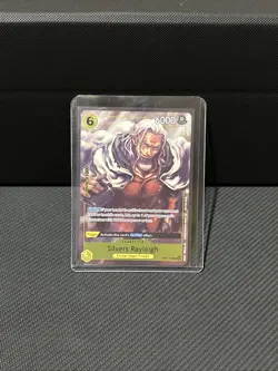 Silvers Rayleigh OP14-108 The Azure Sea's Seven ENGLISH OP14 One Piece FULL ART - Image 2