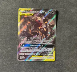 Pokemon TCG Umbreon & Darkrai GX SM241 Sun & Moon Promo Card LP/NM - Image 1