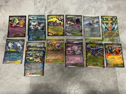 Pokemon Ex lot Mega and Phantasmal 18 cards Pack Fresh Pulls - Image 1