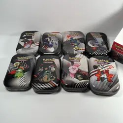 Black Bolt White Flare Mini Tin Set - Art Cards, Tins and Display - No Packs - Image 3