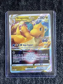 HOLO Dragonite VSTAR SWSH236 - 2022 Pokemon Go Promo Rare Card - CLEAN NM - Image 1