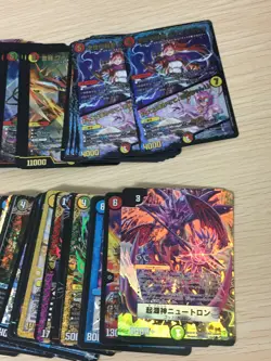 Duel Masters TCG 127 Cards Lot Bulk Japanese ALL Holo Foil Rare Mixed Set - Image 2