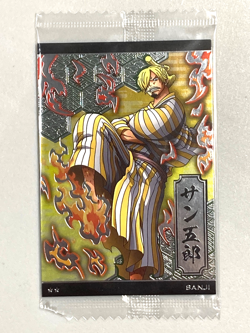 Sanji - N No.7-03 - One Piece Wafer Card Sealed Itajaga Japanese - Image 1