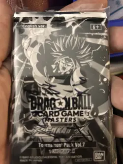dragon ball super card game Masters Tournament Pack Vol.7 Unopened** - Image 1