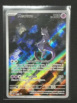 Pokemon TCG Mewtwo 151- SVP en 052 Promo Card LP Condition NM Condition! - Image 1