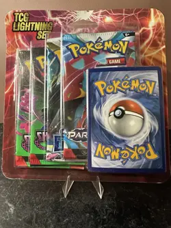 Pokemon TCG Lightning Set 4 Packs + 1 Bonus Card! Brand New/Sealed! 🔥 - Image 2