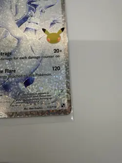 Reshiram Celebrations Classic Collection Holo Card 113/114 NM Condition - Image 4