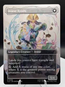 The Legend of Kyoshi / Avatar Kyoshi (Borderless) Regular: Avatar ATLA MTG (NM) - Image 2