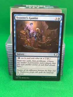 Tezzeret's Gambit MTG | Edge of Eternities Commander - Image 1