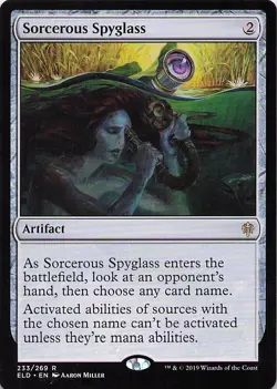 Sorcerous Spyglass Throne of Eldraine Regular - Image 1