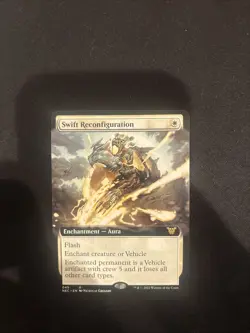 Swift Reconfiguration (Extended Art) Commander: Kamigawa: Neon Dynasty Regular - Image 1