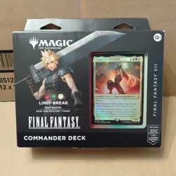 Magic the Gathering Final Fantasy Commander Deck Cloud Limit Break NEW MTG FF - Image 1