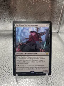 Ruthless Technomancer Commander: Kamigawa: Neon Dynasty Regular - Image 1