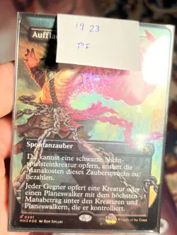 GERMAN Borderless Foil Flare Of Malice • Modern Horizons 3 Pack Fresh • Mtg 1923 - Image 4