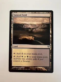 Tainted Field - MTG Duel Decks: Sorin vs. Tibalt - NM - Image 1
