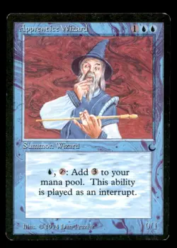 Apprentice Wizard LP Light Play The Dark MTG [6766] - Image 1