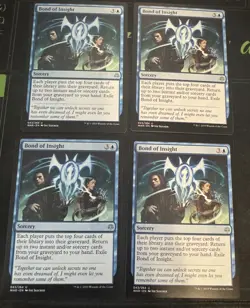 Bond of Insight X4 War of the Spark Magic the Gathering MTG - Image 1