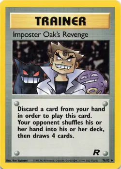 Pokemon - Imposter Oak's Revenge #76/82 - Team Rocket Unlimited - Image 1