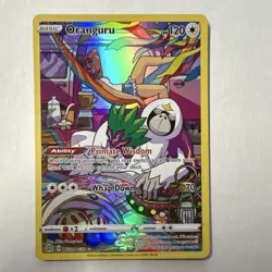 Pokemon TCG Oranguru TG12/TG30 Brilliant Stars Holo Ultra Rare Full Art 120 HP - Image 1