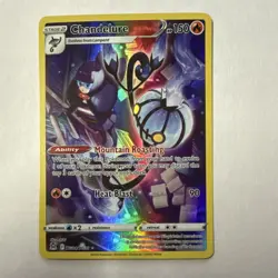 Pokemon TCG Chandelure TG04/TG30 Lost Origin Holo Ultra Rare 150 HP - Image 1