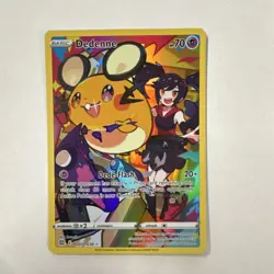 Pokemon TCG Dedenne TG07/TG30 Brilliant Stars Trainer Gallery Holo Ultra Rare 7. - Image 1